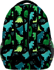 YONO Kinder Rugzak Dino - Rugtas voor Jongens en Meisjes - Kleuter - Peuter - Schooltas Basisschool - 7.5 L - Dinosaurus Groen