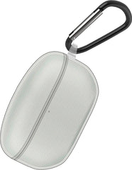 YONO Soft Case geschikt voor Sony WF-1000XM5 - Hoesje met Clip - Transparant