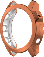 YONO Bumper geschikt voor Garmin Fenix 7S - Siliconen Hoesje - Bescherming Case - Rose Gold