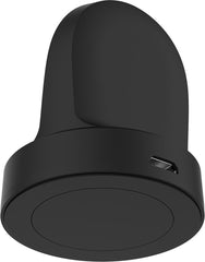 YONO Oplader Dock geschikt voor Samsung Galaxy Watch 5 - 4 - 3 - Active 2 - Wireless Charger Stand – Zwart