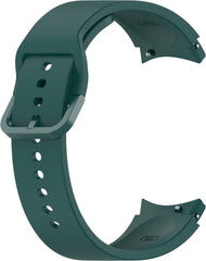 YONO Bandje geschikt voor Samsung Galaxy Watch 6 / 5 / Pro / 4 - Perfect Fit - Donkergroen