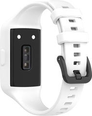 YONO Siliconen Bandje geschikt voor Huawei Band 6 - Wit