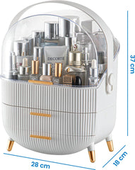 YONO Make Up Organizer Ladekast - Opbergdoos voor Skincare en Sieraden - XL - Wit