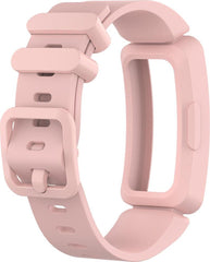 YONO Siliconen Bandje - Geschikt voor Fitbit Ace 2 Kids - Roze