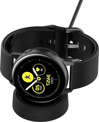 YONO Oplader Dock geschikt voor Samsung Galaxy Watch 5 - 4 - 3 - Active 2 - Wireless Charger Stand – Zwart