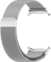 YONO Milanees Bandje geschikt voor Samsung Galaxy Watch Ultra (47mm) - Luxe Milanese Horlogebandje - Zilver