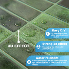 YONO Zelfklevende Tegels - 29x22,9cm - 5 Stuks