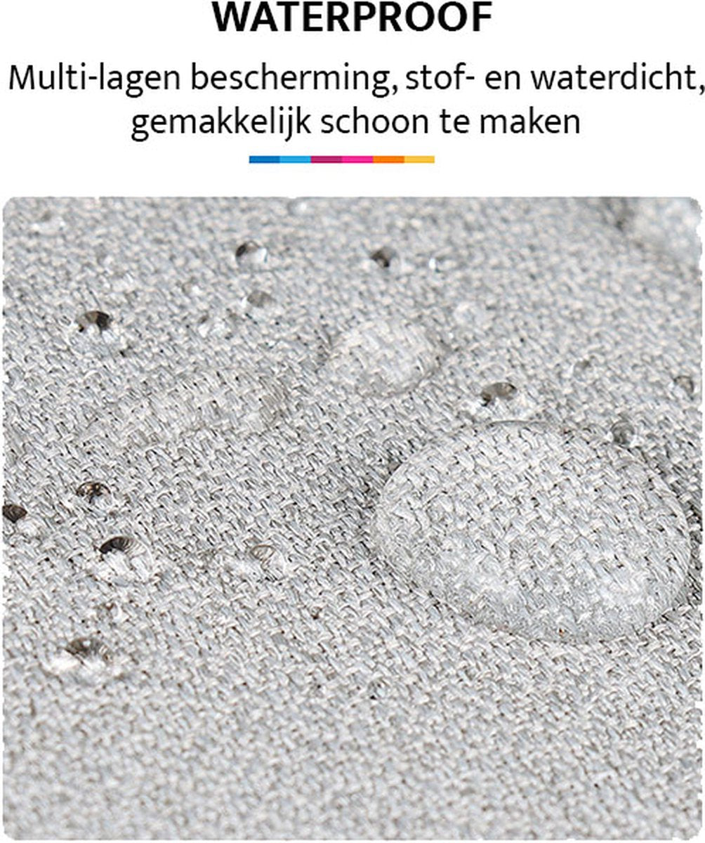 YONO Kabel Organiser Tas Large - Compacte Kabeltas - Opbergtas voor Elektronica en Accessoires - Etui Organizer Case - Zwart