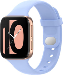 YONO Siliconen Bandje geschikt voor Oppo Watch 41mm – Blauw