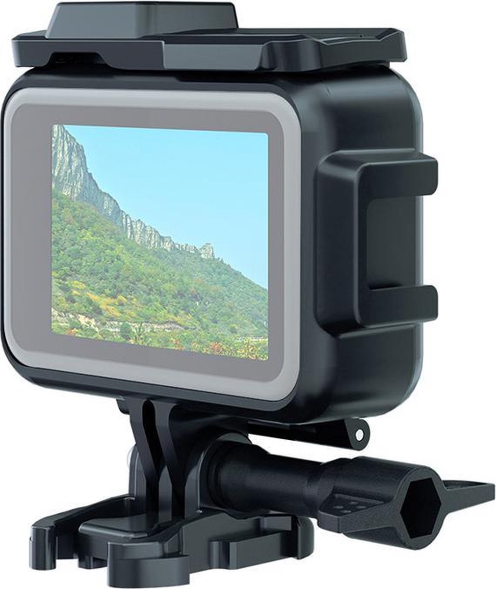 Frame geschikt voor GoPro Hero 12/11/10/9 - Open Behuizing - Zwart