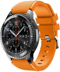 YONO Siliconen Bandjes 22mm - Horlogebandjes geschikt voor Samsung Galaxy Watch 46mm / 3 (45mm) / Gear s3 - Polar Vantage M2 / Grit X - Huawei Watch GT 3 (pro) / 2 - Amazfit GTR - Siliconen – 3 Pack