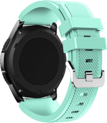 YONO Classic Bandje 22mm - Horlogebandje geschikt voor Samsung Galaxy Watch 46mm / 3 (45mm) / Gear s3 - Polar Vantage M2 / Grit X - Huawei Watch GT 3 (pro) / 2 - Amazfit GTR - Mint Groen