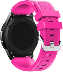 YONO Classic Bandje 22mm - Horlogebandje geschikt voor Samsung Galaxy Watch 46mm / 3 (45mm) / Gear s3 - Polar Vantage M2 / Grit X - Huawei Watch GT 3 (pro) / 2 - Amazfit GTR - Roze