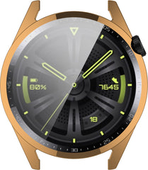YONO Bumper geschikt voor Huawei Watch GT 3 - 46mm - Full Cover Soft Case - Hoesje - Rose Gold