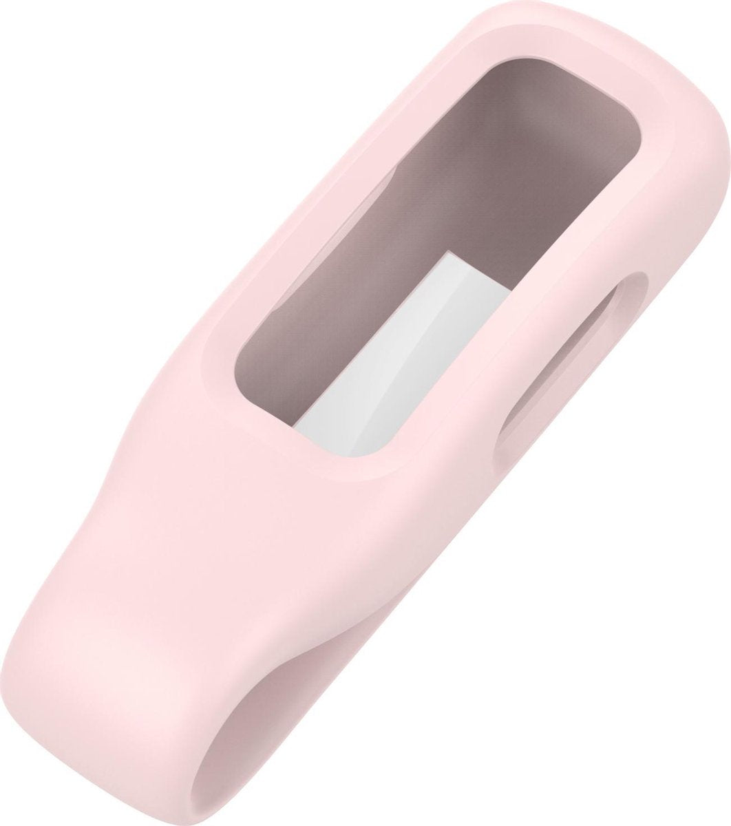 YONO Siliconen Clip geschikt voor Fitbit Inspire 2 / Ace 3 - Lichtroze