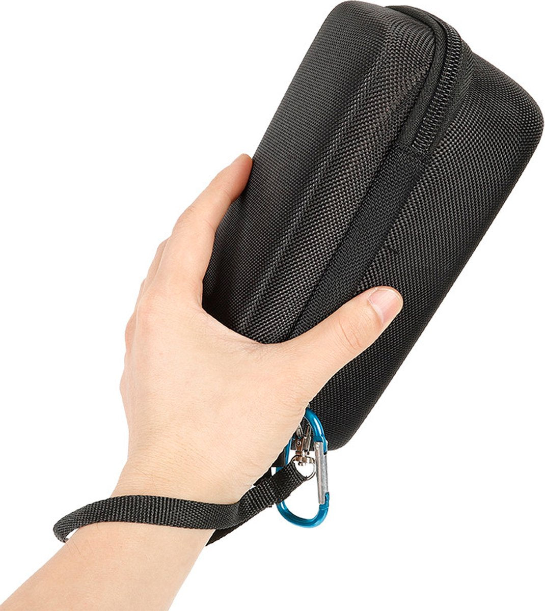 YONO Case geschikt voor JBL Tuner 2 - Bescherm Hoes met Accessoires Vak - Zwart