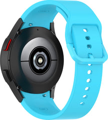 YONO Bandje geschikt voor Samsung Galaxy Watch 6 / 5 / Pro / 4 - Perfect Fit - Blauw