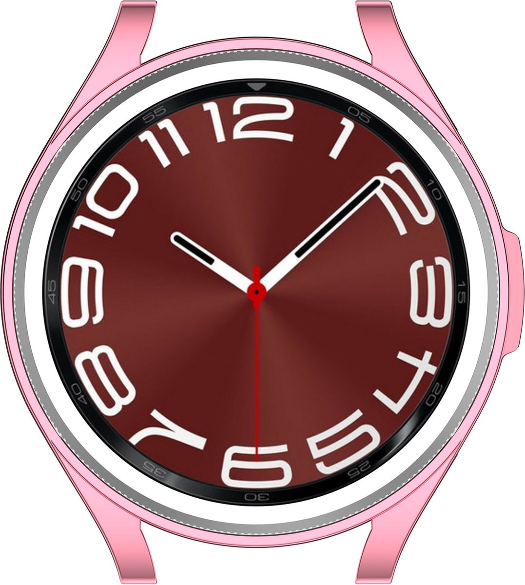 YONO Bumper geschikt voor Samsung Galaxy Watch 6 Classic - 47mm - Hoesje - Case - Roze