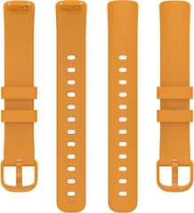 YONO Siliconen Bandje geschikt voor Fitbit Inspire 3 - Oranje - Small
