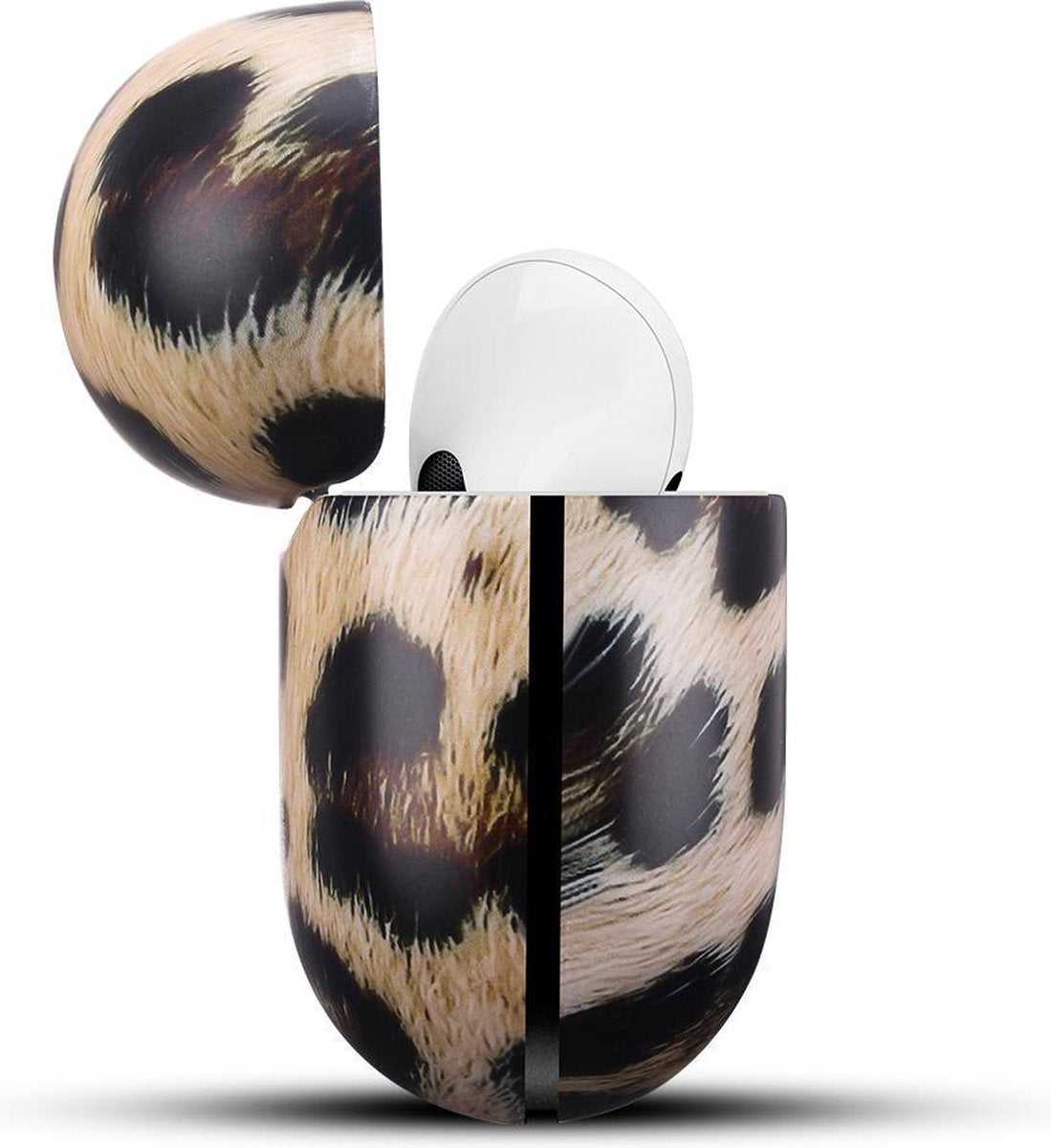 YONO Hoesje geschikt voor Apple Airpods Pro 1 / 2 – Hard Case - Leopard