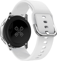 YONO Siliconen Bandjes Set 20mm - Horlogebandje geschikt voor Samsung Galaxy Watch 7/6/5 / Pro / 4 / 3 / Active 2 - Polar Ignite / Unite – Huawei - 5 Pack