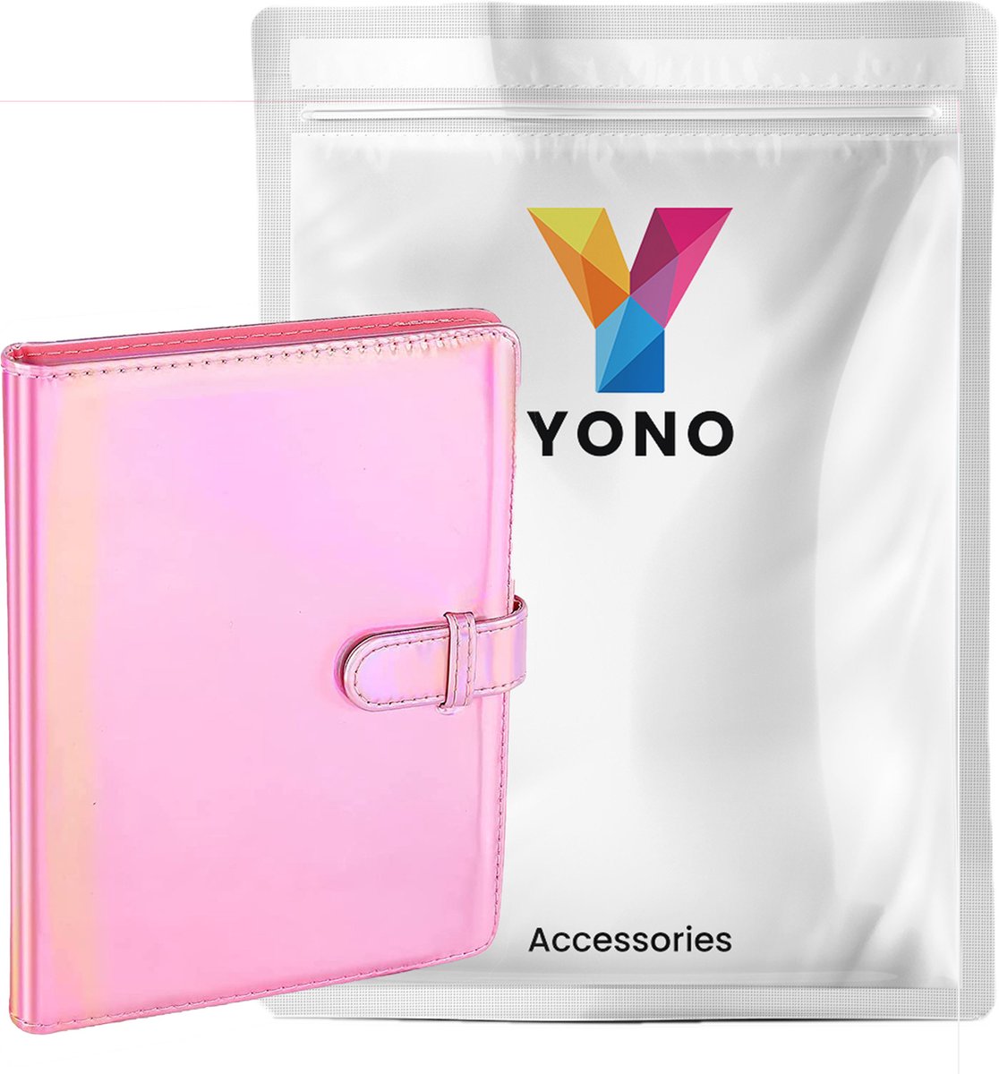 YONO Fotoalbum 128 voor Instant Camera Fotopapier - Fotoboek Geschikt voor Fujifilm Instax Mini 12 / 11 / 9 / 8 / 7s / 25 / 90 / Link / SP-2 / Liplay - Film Polaroid - Kodak en Meer - Roze
