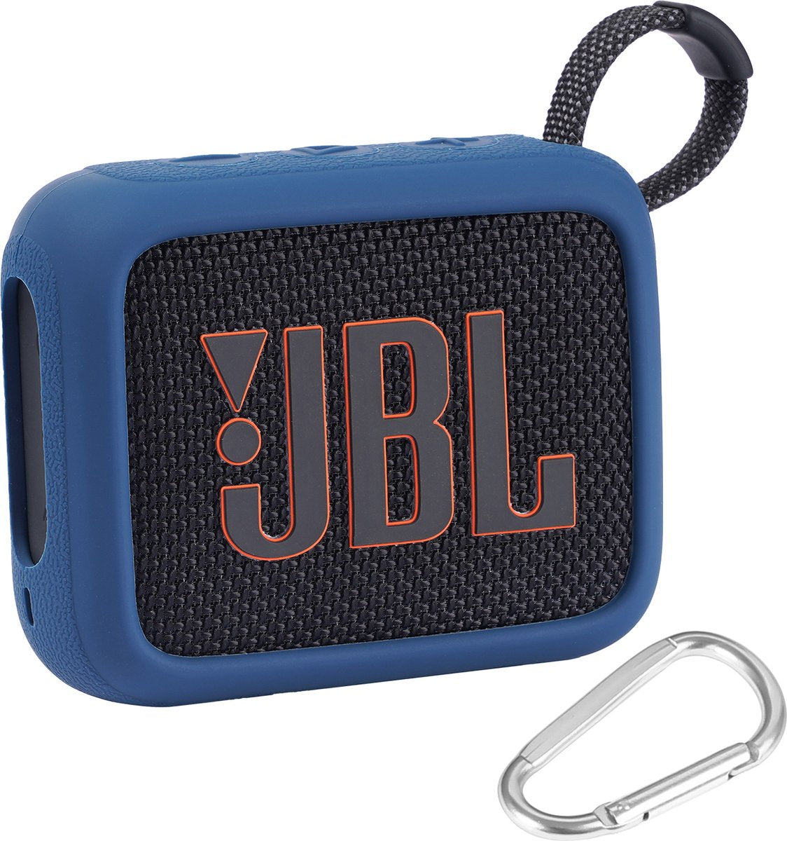 YONO Soft Case geschikt voor JBL Go 4 - Siliconen Hoesje - Blauw