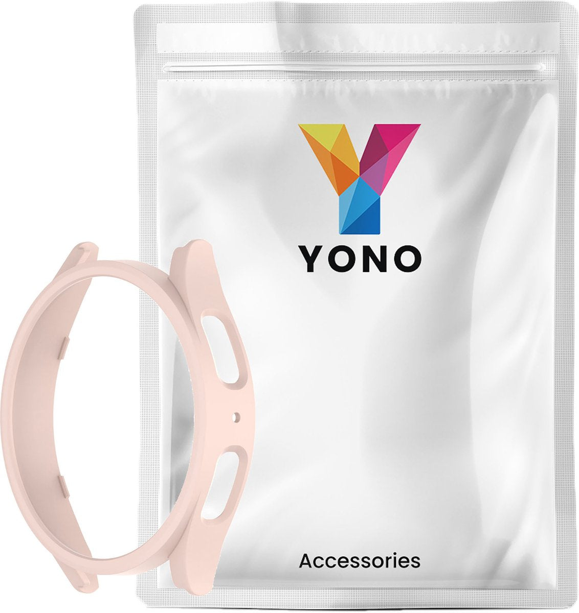 YONO Bumper geschikt voor Galaxy Watch 5 Pro (45 mm) - Hoesje - Case - Lichtroze