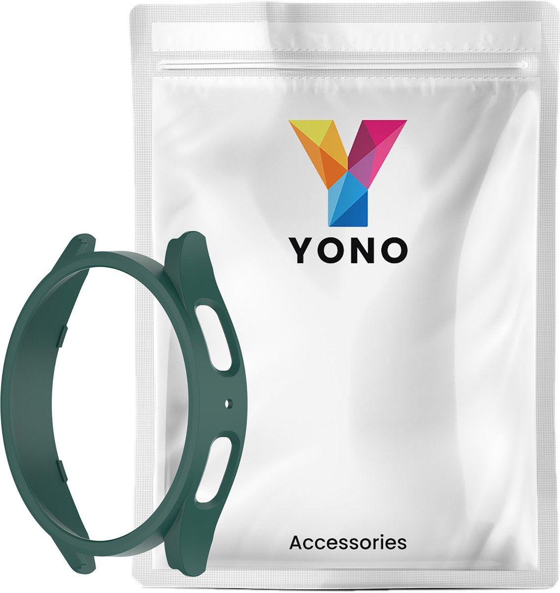 YONO Bumper geschikt voor Galaxy Watch 5 Pro (45 mm) - Hoesje - Case - Donkergroen