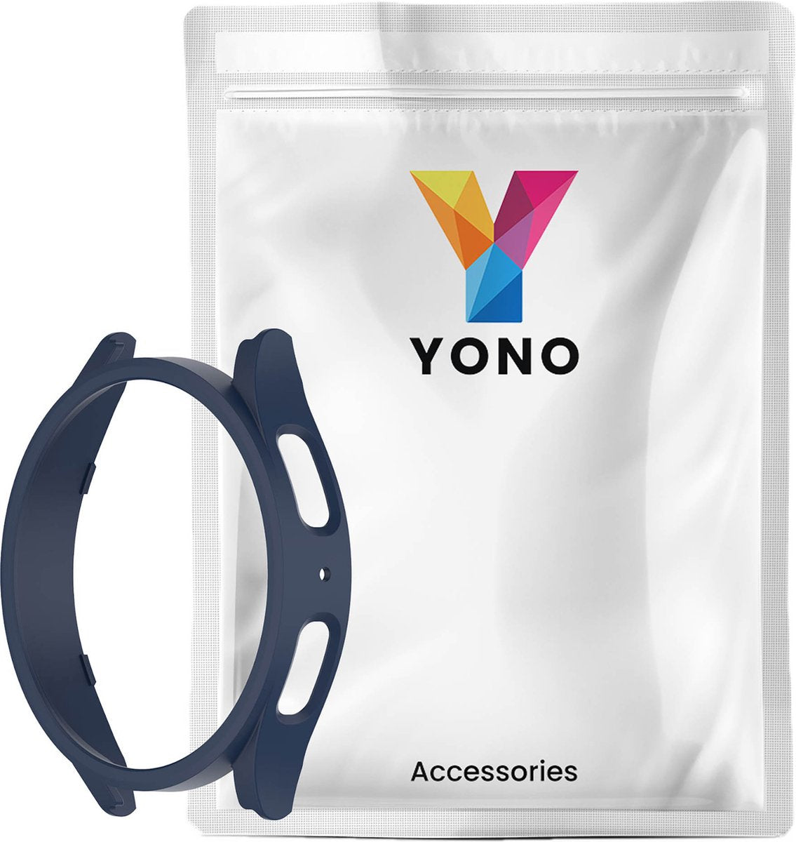 YONO Bumper geschikt voor Galaxy Watch 5 Pro (45 mm) - Hoesje - Case - Donkerblauw