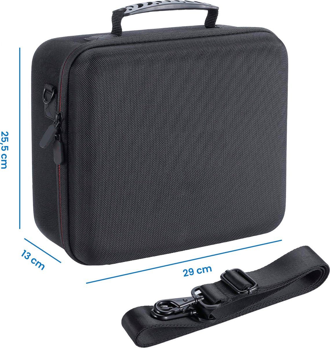 YONO Case geschikt voor Nintendo Switch / Switch OLED – Draagbare Opbergtas Koffer voor Console en Accessoires – Zwart XL