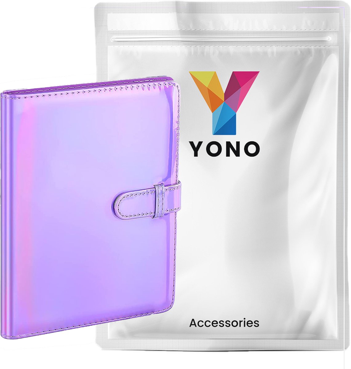 YONO Fotoalbum 128 voor Instant Camera Fotopapier - Fotoboek Geschikt voor Fujifilm Instax Mini 12 / 11 / 9 / 8 / 7s / 25 / 90 / Link / SP-2 / Liplay - Film Polaroid - Kodak en Meer - Paars