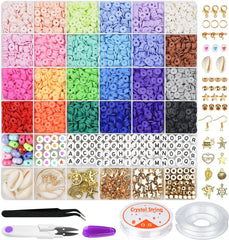 YONO Kralen Set Kinderen XL - Sieraden Maken Pakket - Kettingen / Armbanden / Oorbellen - 6000-delig