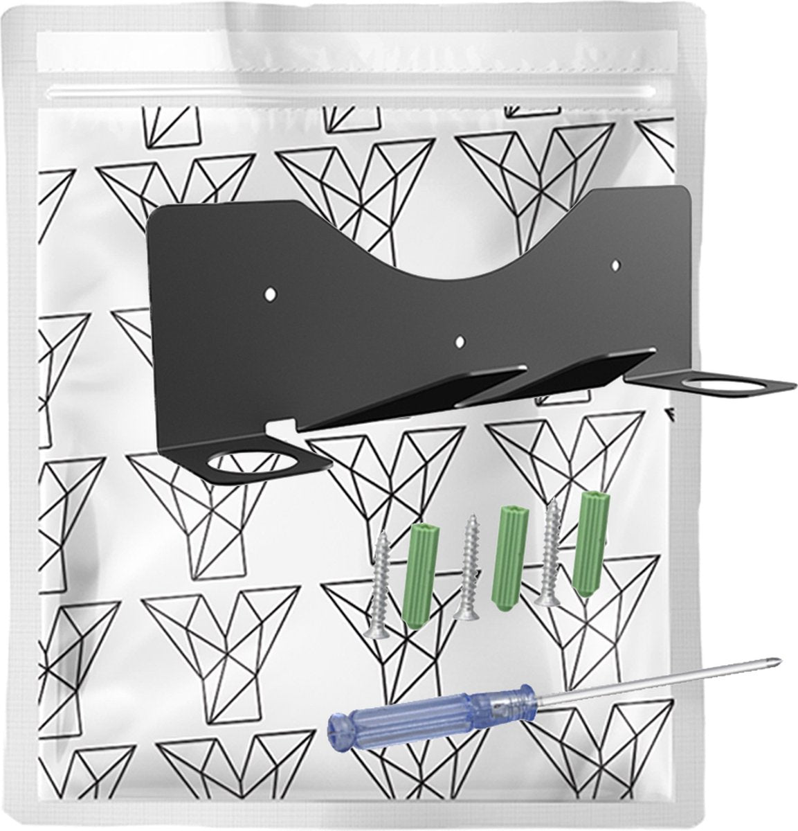 YONO Muurbeugel geschikt voor Oculus Quest 2 - Wall Mount Houder Meta Quest 2 - Zwart