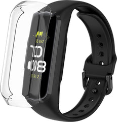 YONO Bumper geschikt voor Galaxy Fit 2 – Siliconen Case – Screenprotector Hoesje – Transparant