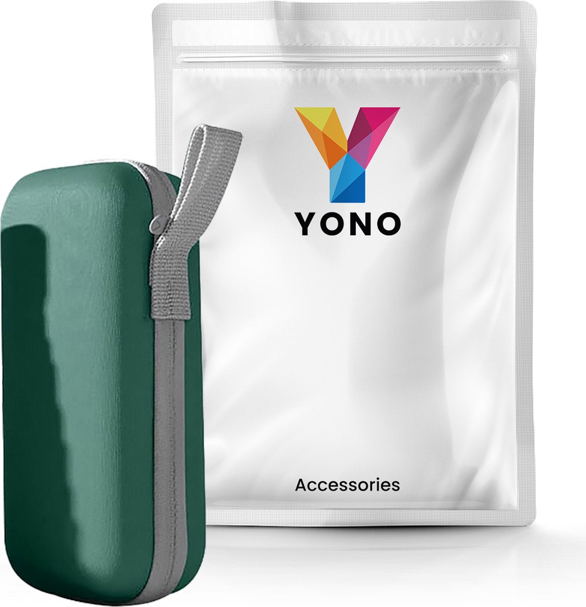 YONO Mini Paraplu Opvouwbaar - Kleine Zak Regenscherm - Zonneparaplu UV Bescherming - Donkergroen