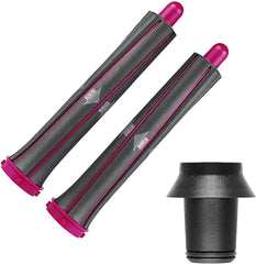 YONO Lange Krultangen 30mm geschikt voor Dyson Airwrap Styler - Volume en Vorm - Inclusief Krultang Opzetstuk voor Föhn - Krul Borstel - 2 Stuks