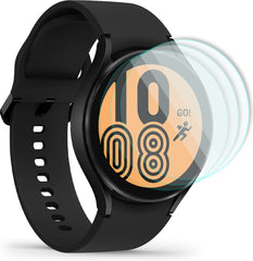 YONO Screen Protector geschikt voor Samsung Galaxy Watch 4 44mm - Volledige Scherm Bescherming - 3-Pack