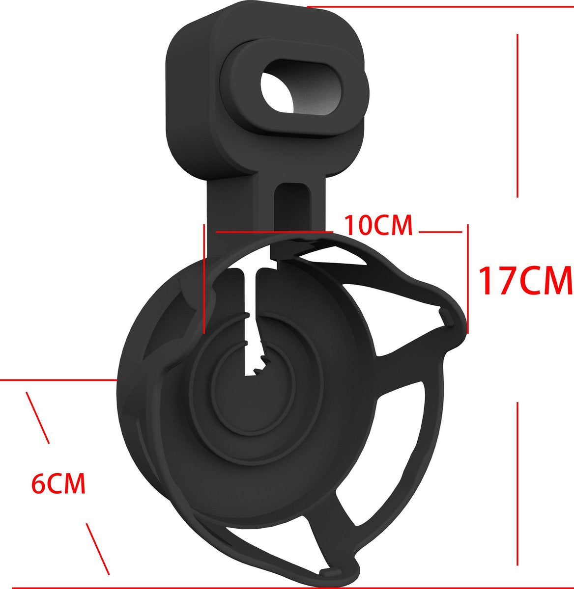 YONO Houder geschikt voor Apple Homepod Mini - Wall Mount - Zwart