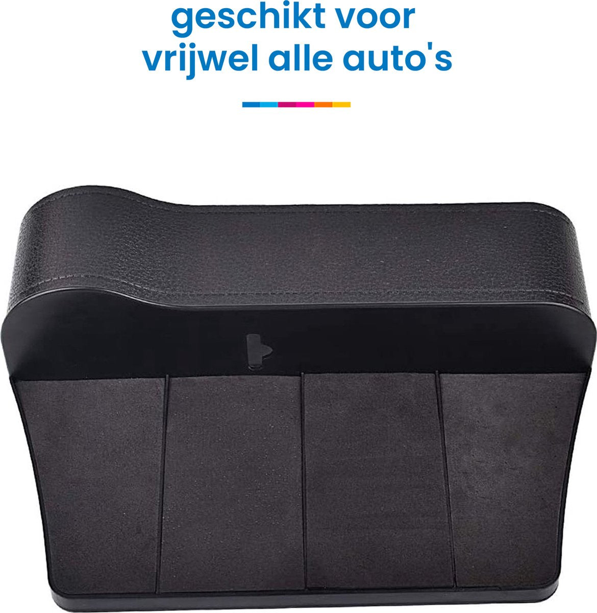 YONO Organizer met Bekerhouder Auto - Universele Autostoel Accessoires - Drankhouder - 2 stuks