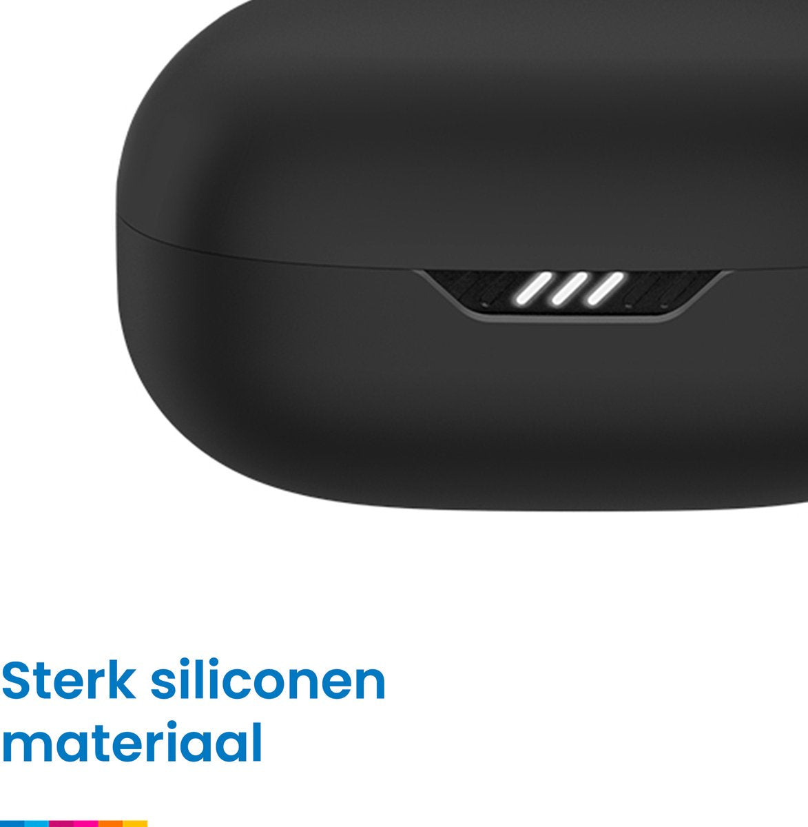 YONO Soft Case geschikt voor JBL Wave 300TWS - Hoesje met Clip - Zwart