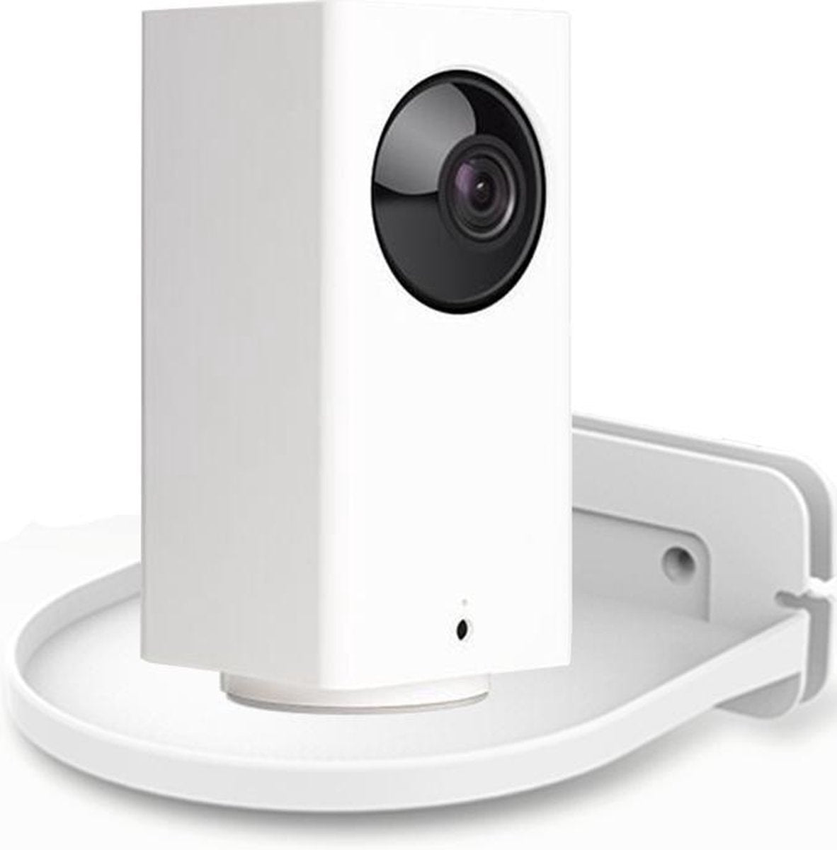 Muurbeugel voor Smart Speaker - Wall Mount Universeel - Wandplank Houder Zwevend - Geschikt Voor Sonos Play / Google Nest Home Mini / Apple Homepod / IP Camera / Wifi Router - Wit