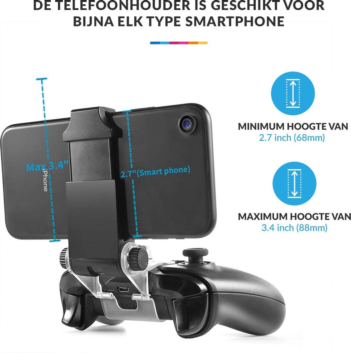 YONO Controller Clip geschikt voor Xbox Series X (S) – Telefoonhouder