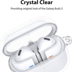 YONO Soft Case geschikt voor Samsung Galaxy Buds 3 / 3 Pro - Siliconen Hoesje - Transparant