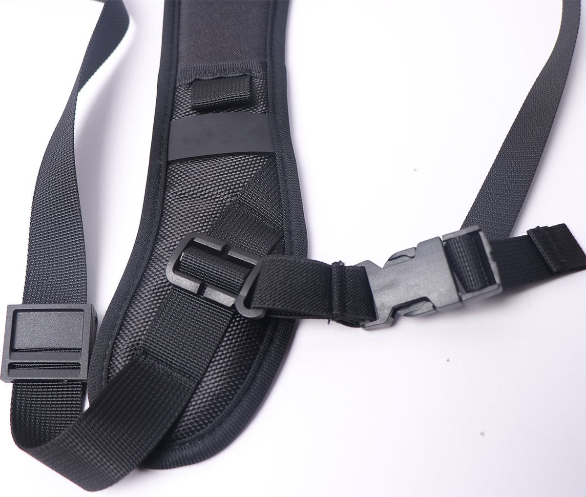 YONO Camera Riem voor Systeemcamera - Luxe Camera Strap geschikt voor Canon - Nikon - Sony - Schouderriem Draagriem Fotocamera - Zwart
