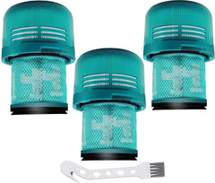 YONO HEPA Filter Set geschikt voor Dyson V11 / V15 / SV14 Steelstofzuiger - Wasbaar met Tool voor Schoonmaken - Stofzuiger Accessoires en Onderdelen - 3 Stuks