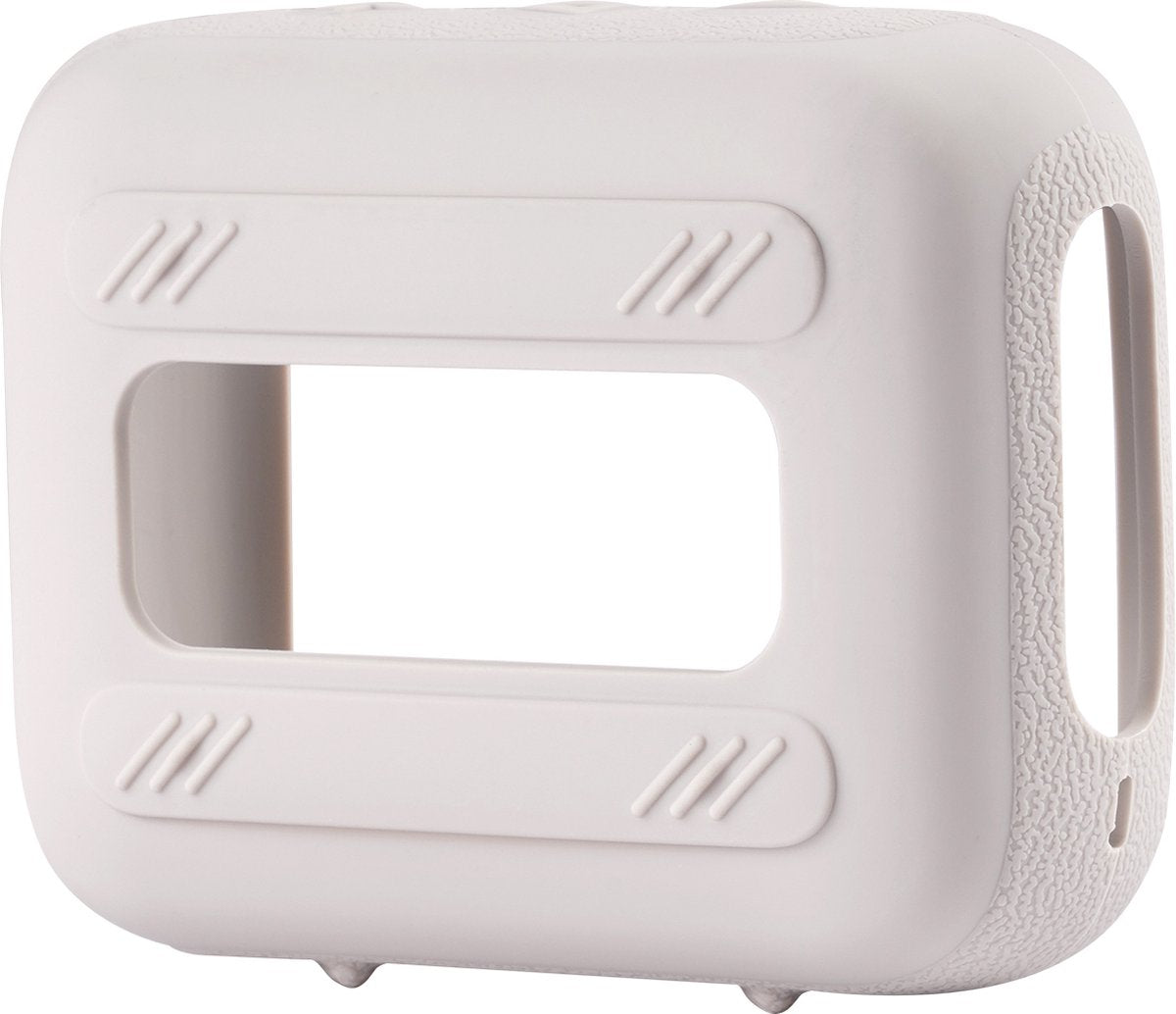 YONO Soft Case geschikt voor JBL Go 4 - Siliconen Hoesje - Wit