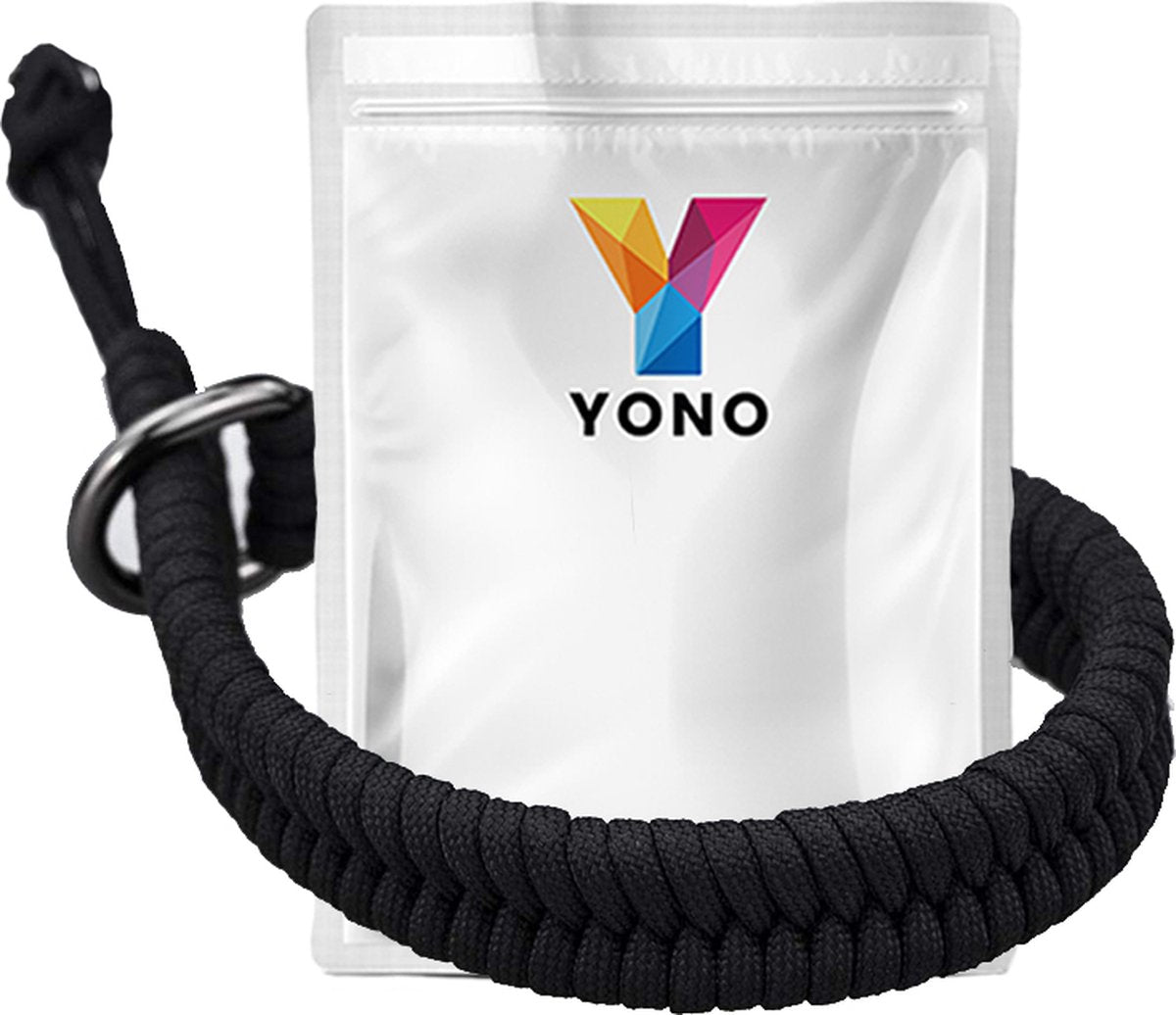 YONO Nylon Camera Polsband Universeel – Wrist Strap – Handvat Grip – Hand Riem geschikt voor Canon / Nikon / Sony – Zwart