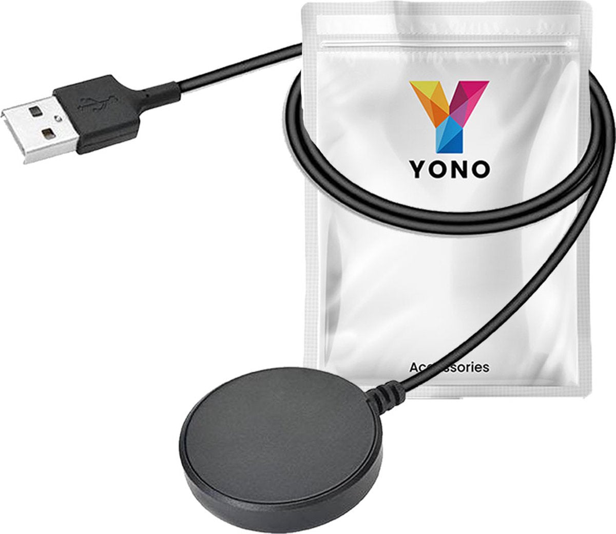 YONO Oplaadkabel geschikt voor Garmin Venu 2 / Fenix 7 6 5 / Vivoactive 4 3 / Approach s62 – USB Oplader