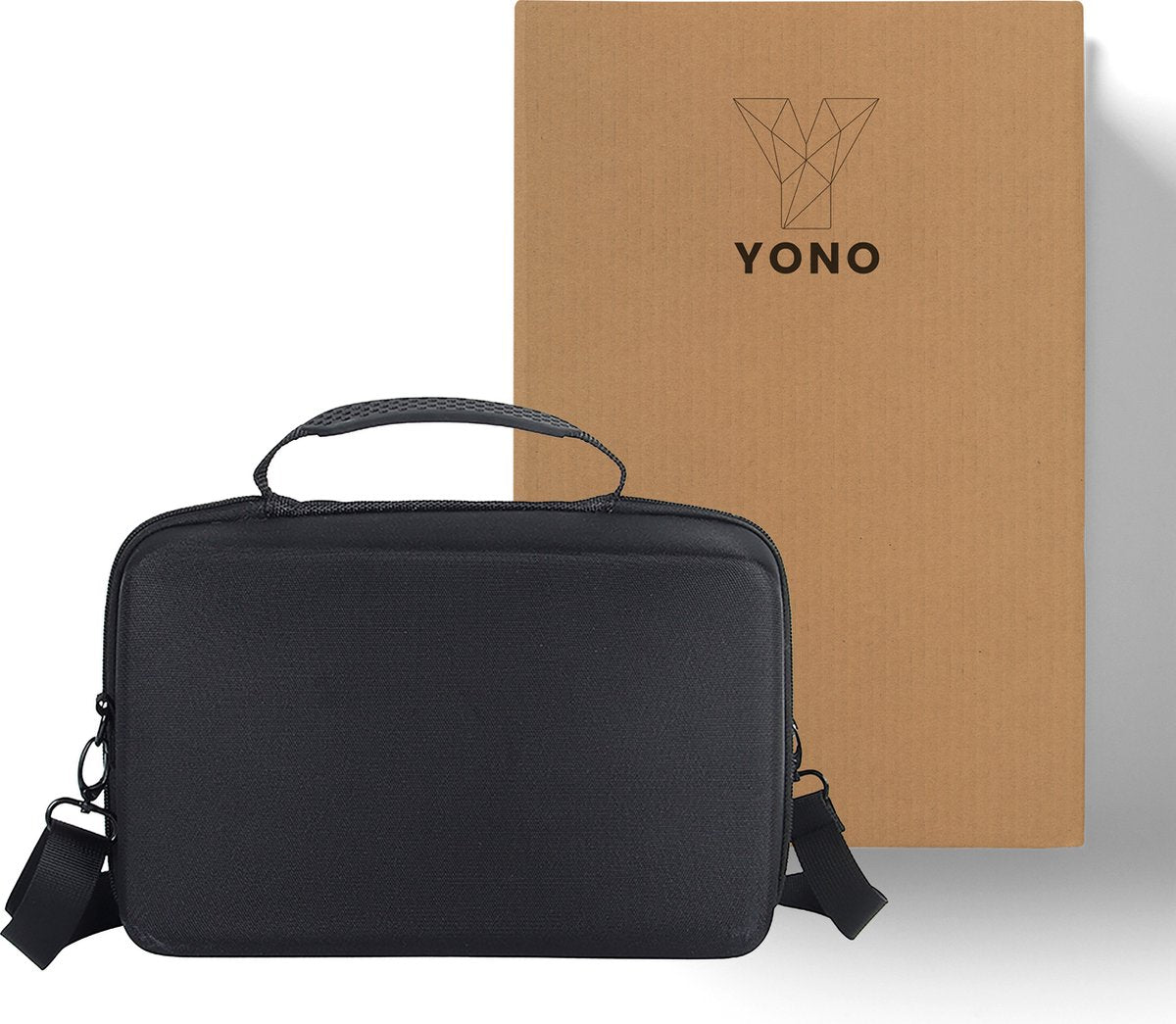 YONO Hard Case geschikt voor Marshall Acton 2 / 3 - Beschermhoes met Schouderriem - Zwart